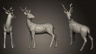 Animal figurines (STKJ_0521) 3D model for CNC machine